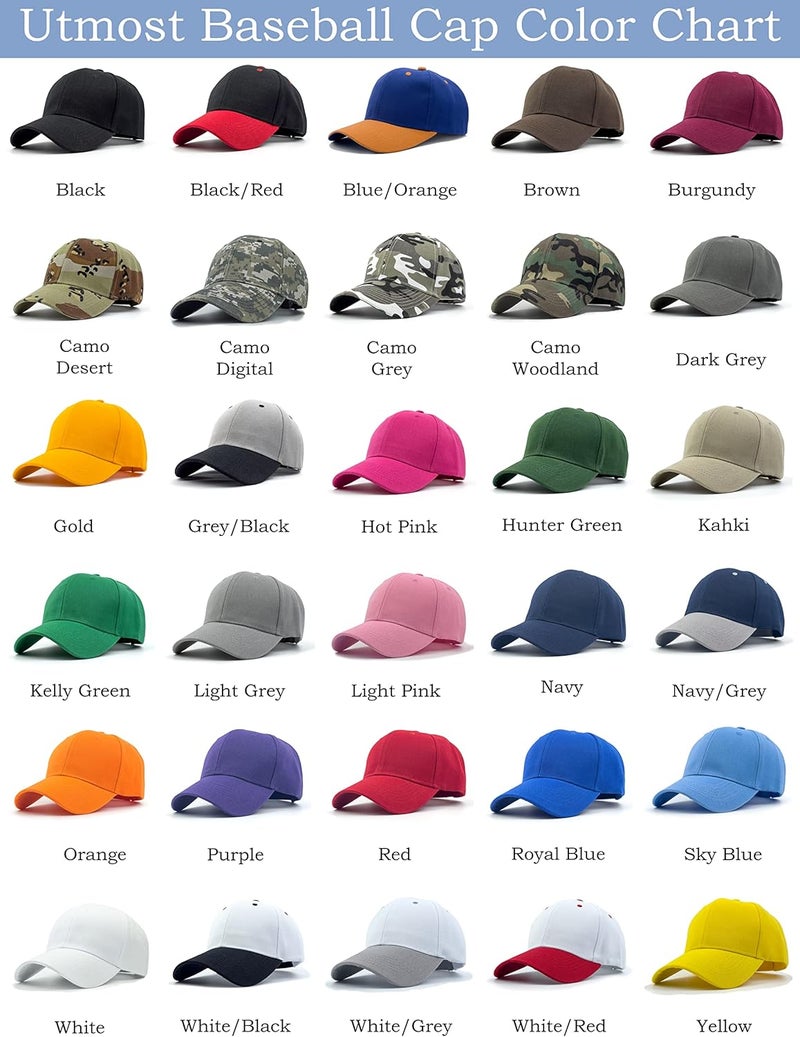 Utmost Structured Baseball Cap with Adjustable Closure - Performance Hat for Outdoor Activities - Image 5